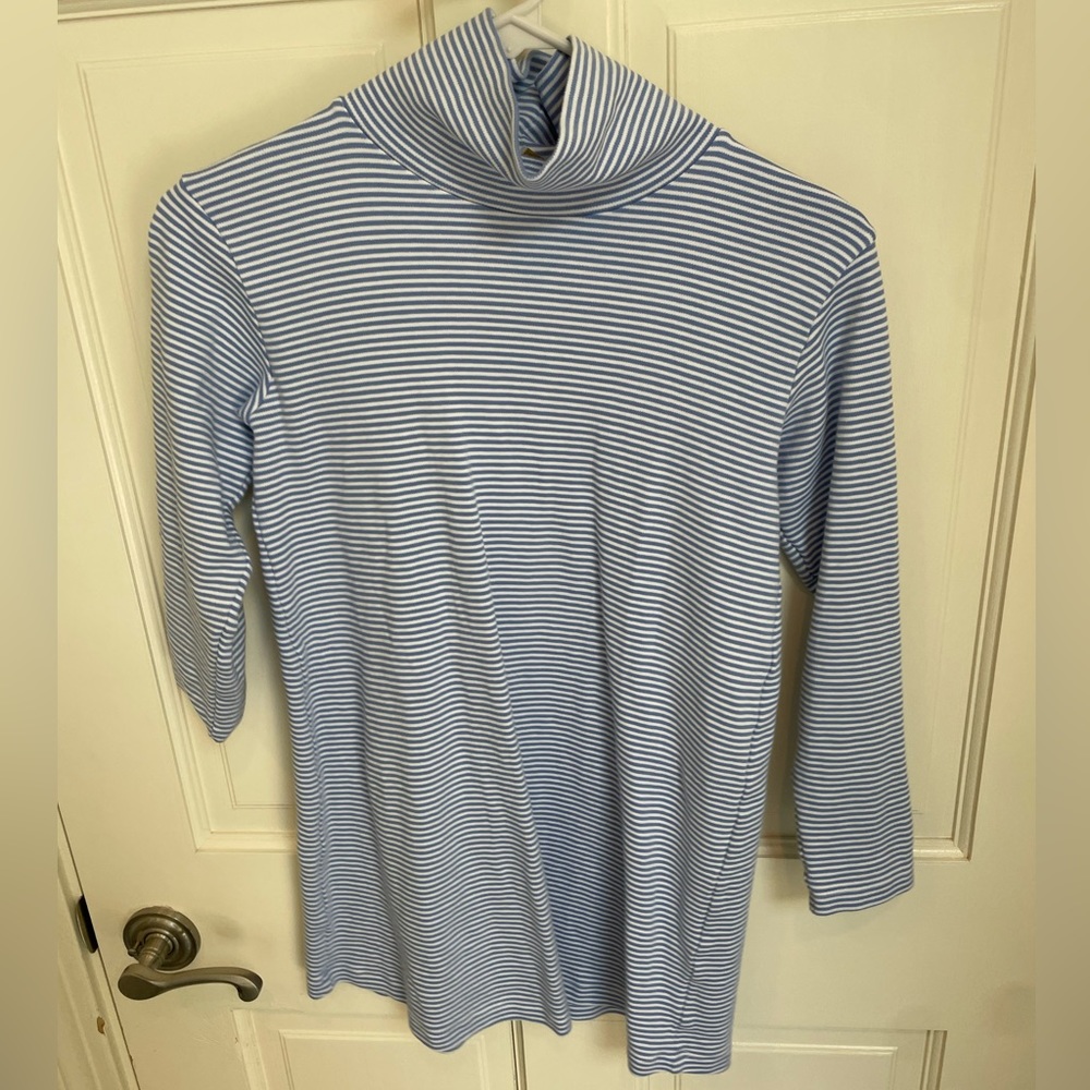 The Beaufort Bonnet Company Girl’s Dress Striped Blue